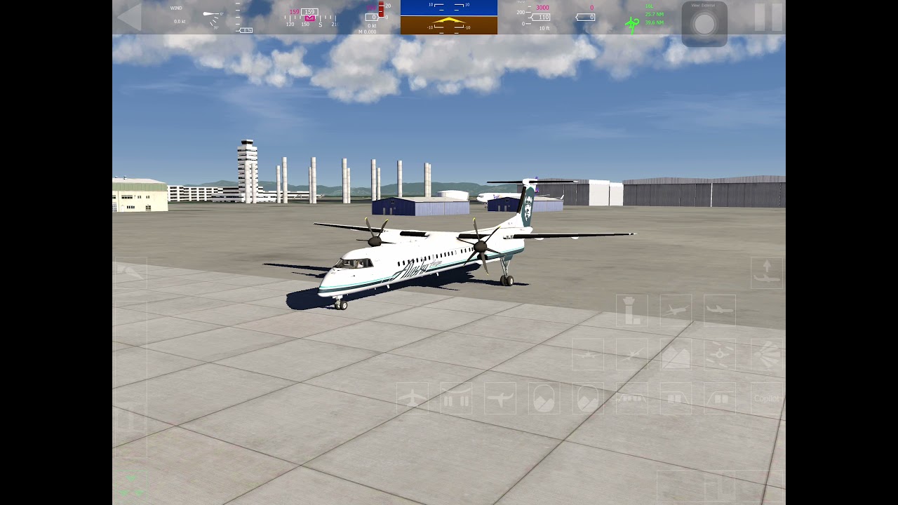 Aerofly simulator 2019 - How to start up Dash-8 Q400 ?