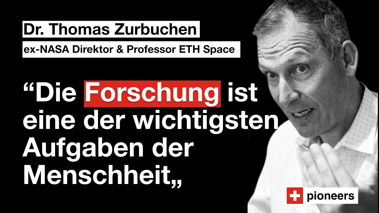 Dr. Zurbuchen, Ex-NASA-Chef: Lebensphilosophien, Zukunft der Raumfahrt, Krieg im Weltall, ETH Space