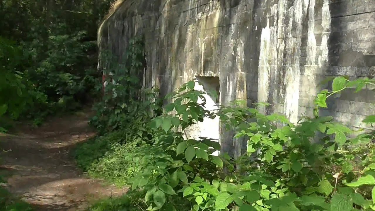 Tysk hospitals bunker ved Roms flyveplads 2015.