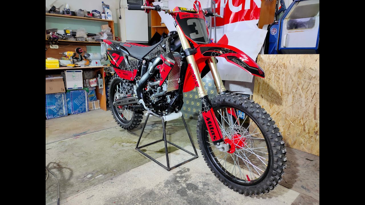 Реставрация Honda CRF 250 full recovery
