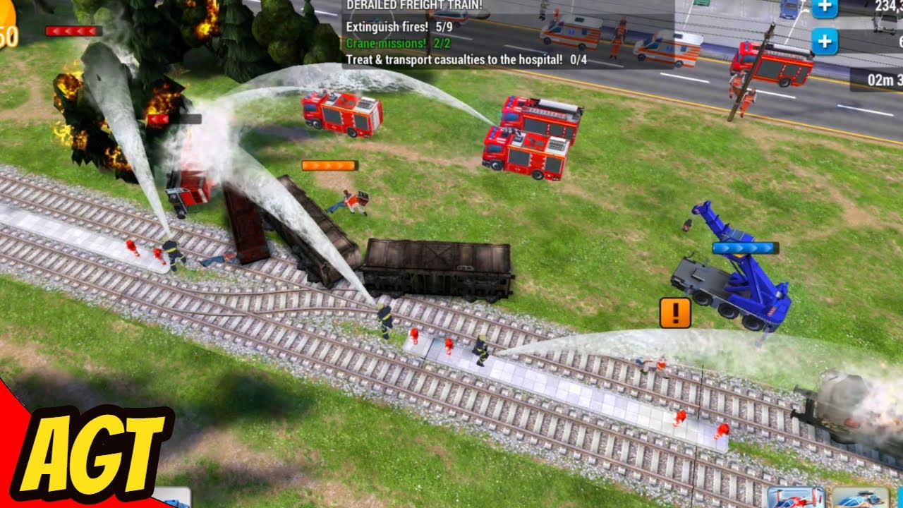 Emergency HQ - Android Gameplay 25 - Missing People And Train Derailment