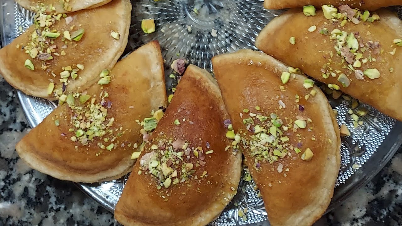 تحضير القطايف بالجبنه بطريقه صحيه، صحي و لذيذ!