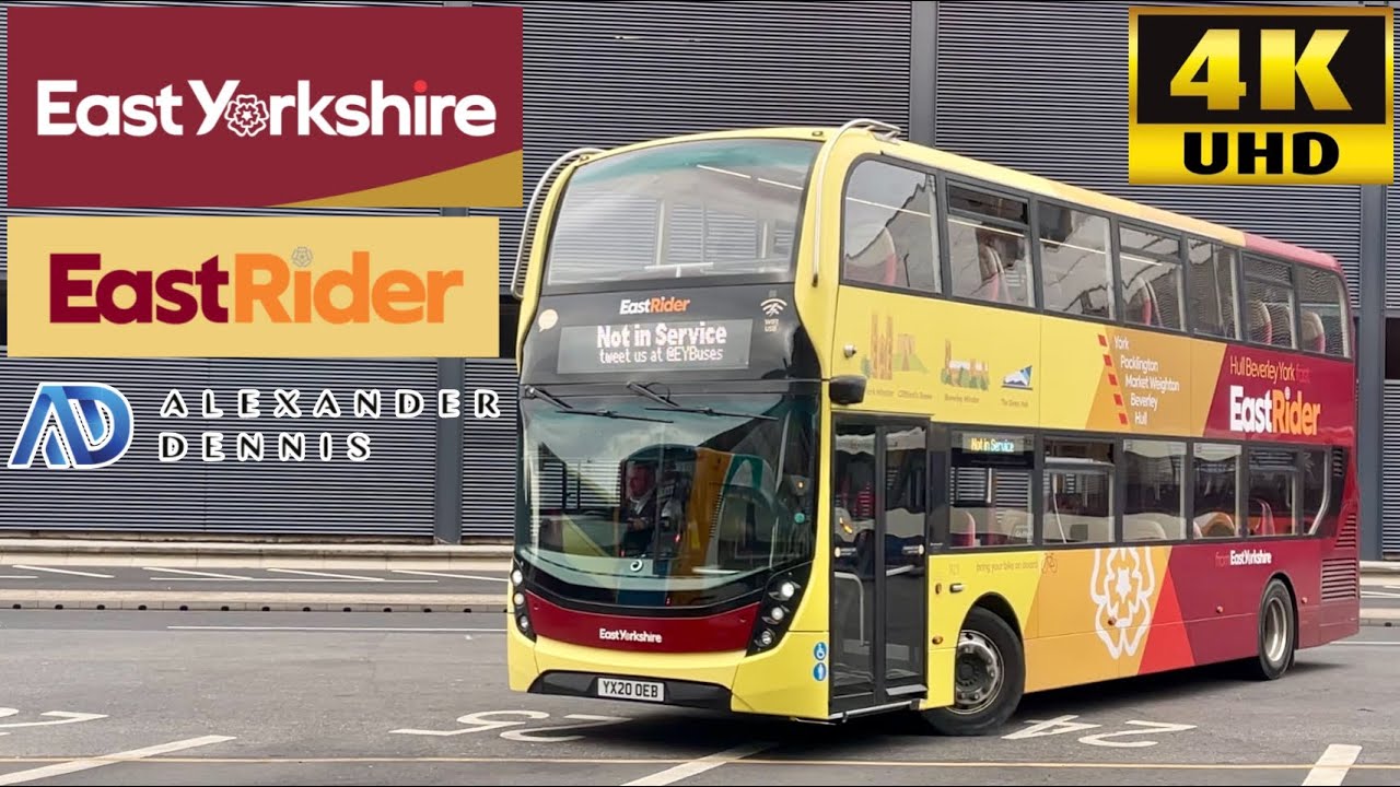 [East Yorkshire Bus: Eastrider X46 Hull to York Stn via Beverley & Market Weighton] ADL Enviro400MMC