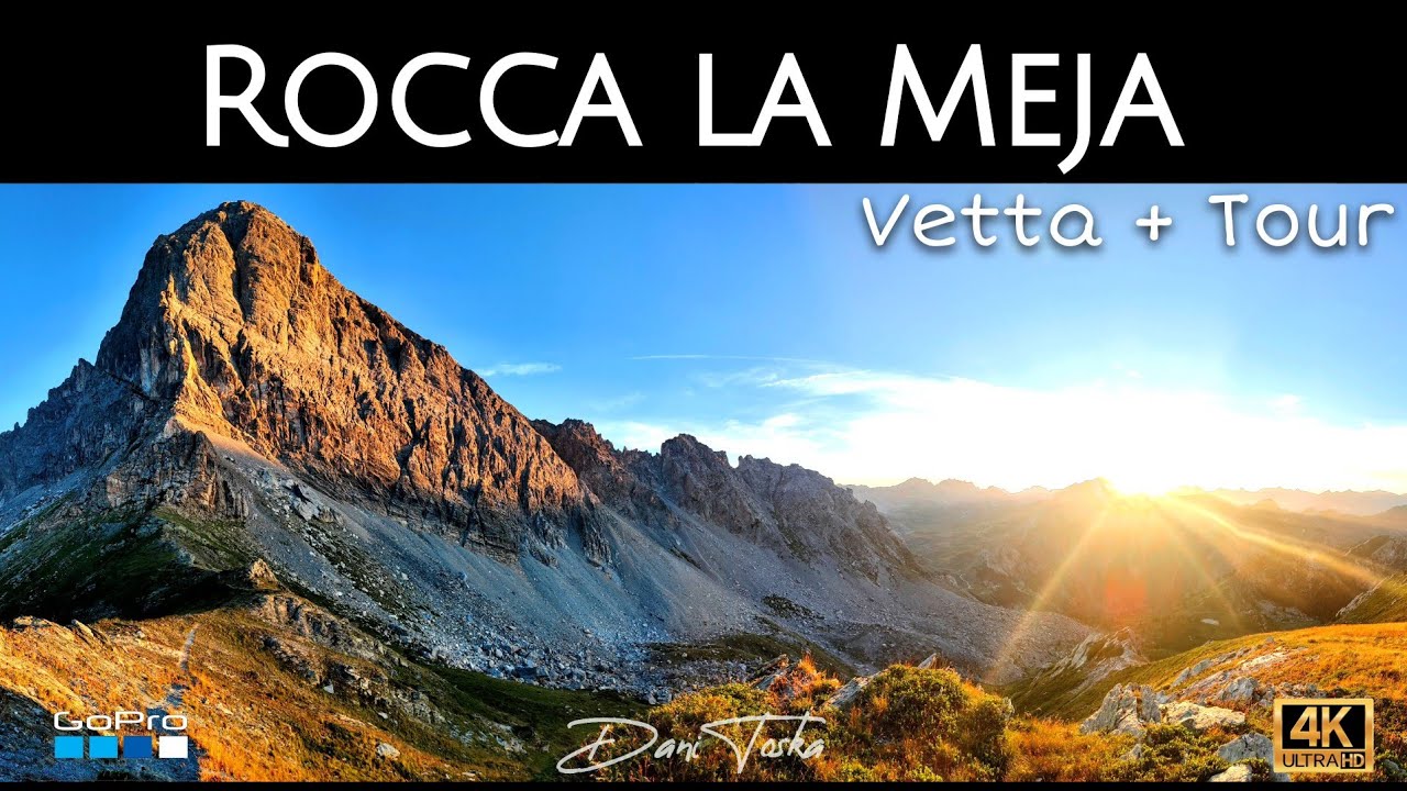Rocca la Meja 2831m dal Colle del Preit | Vetta + la Meja Tour | Val Maira