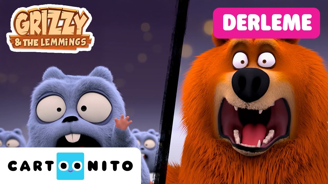 GRIZZY VE LEMMINGLER | ÇILGIN Çizgi Film Derlemesi | En Komik Anlar | @CartoonitoTurkiye