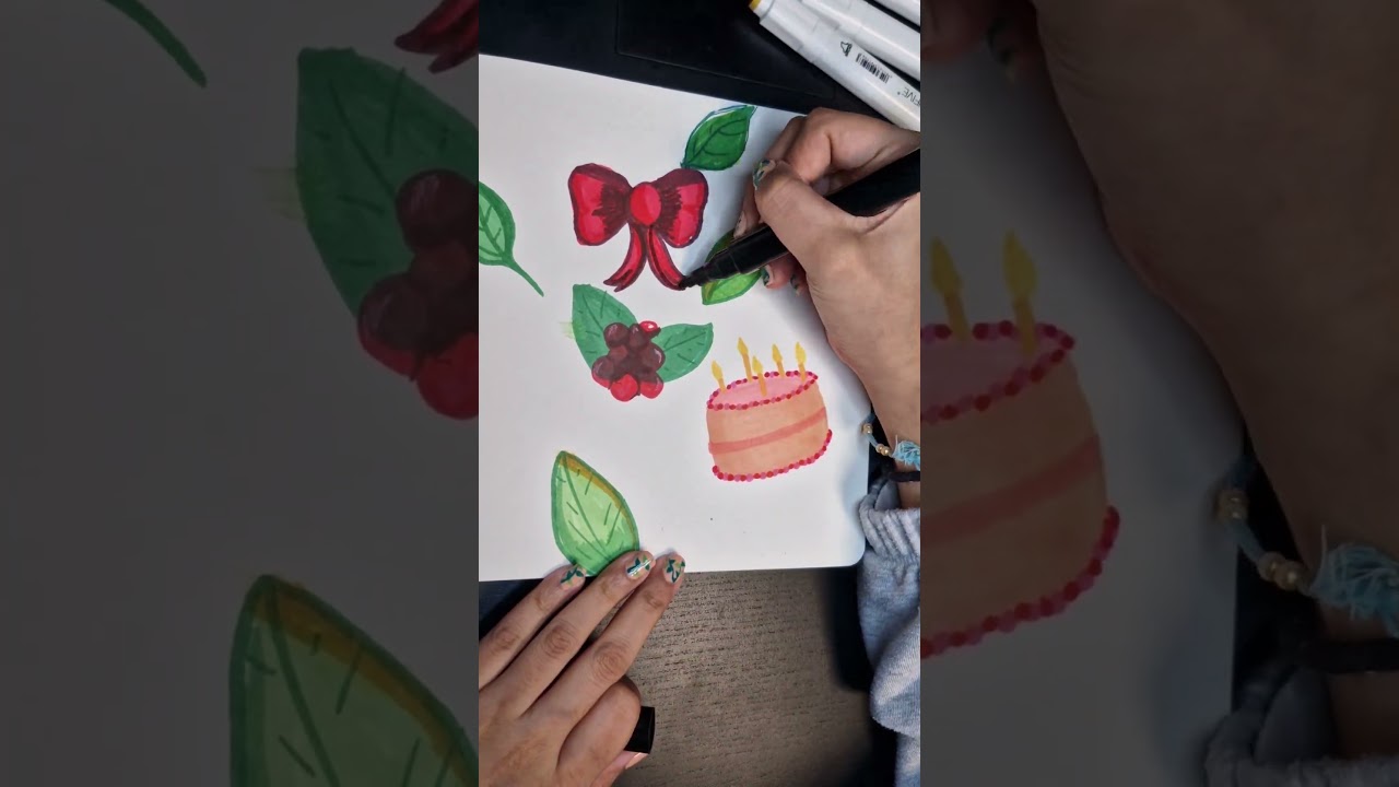 Trying to make art fun again by using no references , lots of color alcohol markers kept running out