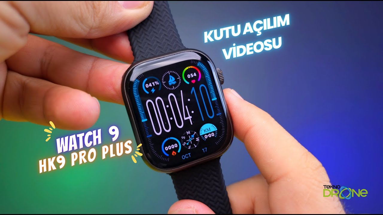 Watch 9 Hk Pro Plus | Kutu Açılım ve Detaylı Ürün İnceleme | Teknodrone.com