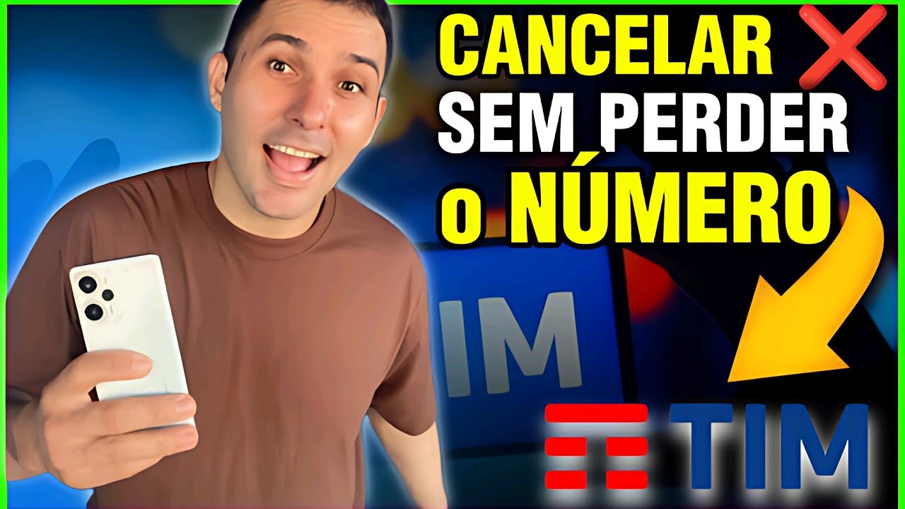 CANCELAR PLANO DA TIM SEM PERDER O NÚMERO (Faça isso agora)