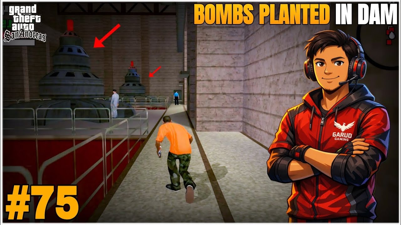 Dam Ko Udane Ki Taiyari | Dam And Blast Mission | Gta San Andreas | Gameplay #75