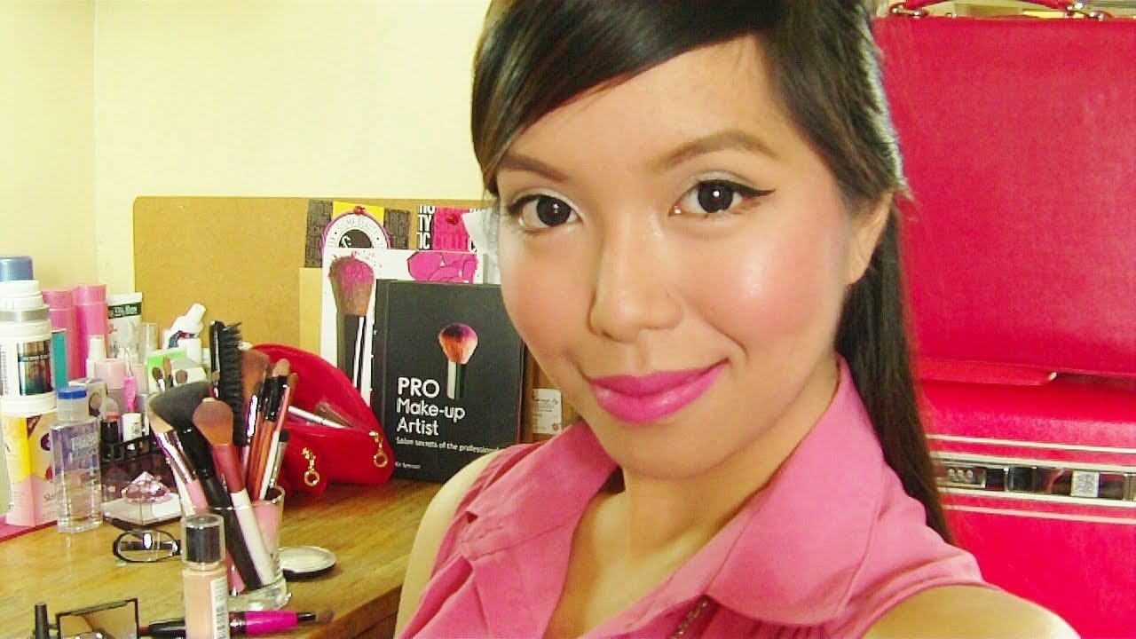 Valentines' Day Daytime Makeup (Tagalog Tutorial w/ English Subtitles) - saytiocoartillero