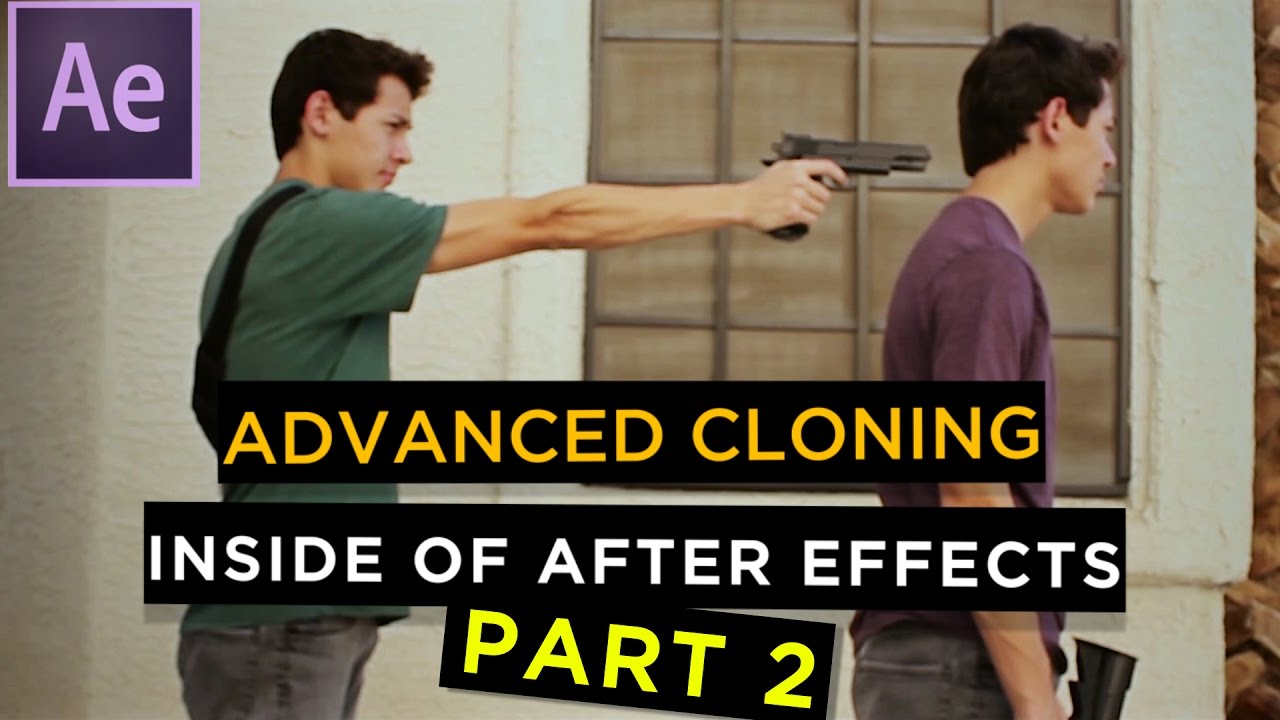 After Effects Tutorial: Advanced Cloning VFX Part 2!