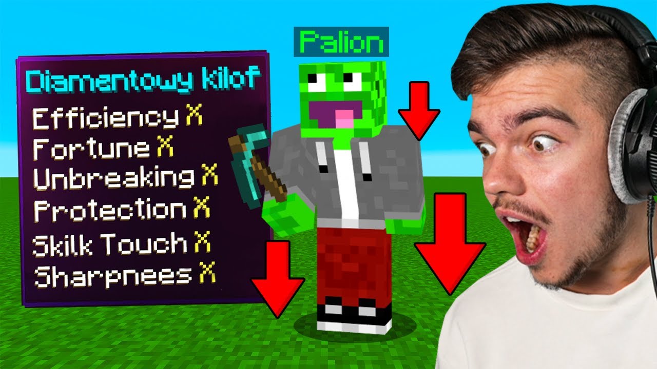 MINECRAFT, ale KUCANIE DAJE OP ENCHANTY...