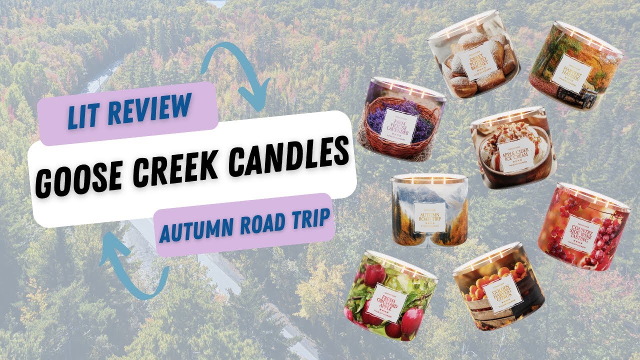 🔥 Lit Review: Goose Creek's Autumn Road Trip Collection | All 8 Fragrances Reviewed ~ SIX New Scents