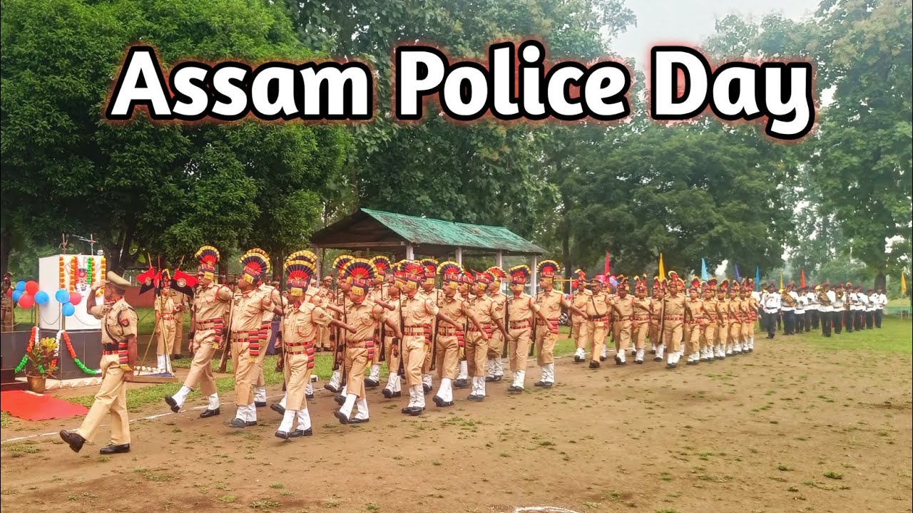 Assam Police Day'2024 Ceremonial Parade at 7th A.P.Bn. Parade Ground
