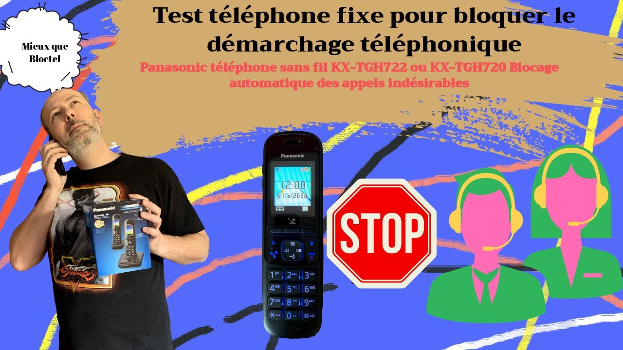 Test téléphone fixe pour bloquer le démarchage téléphonique