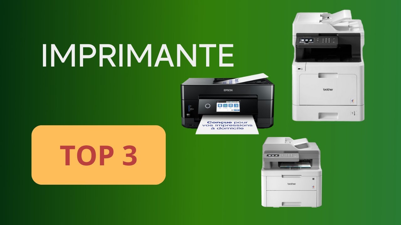 TOP 3 : IMPRIMANTE : COMPARATIF SIMPLE ET EFFICACE