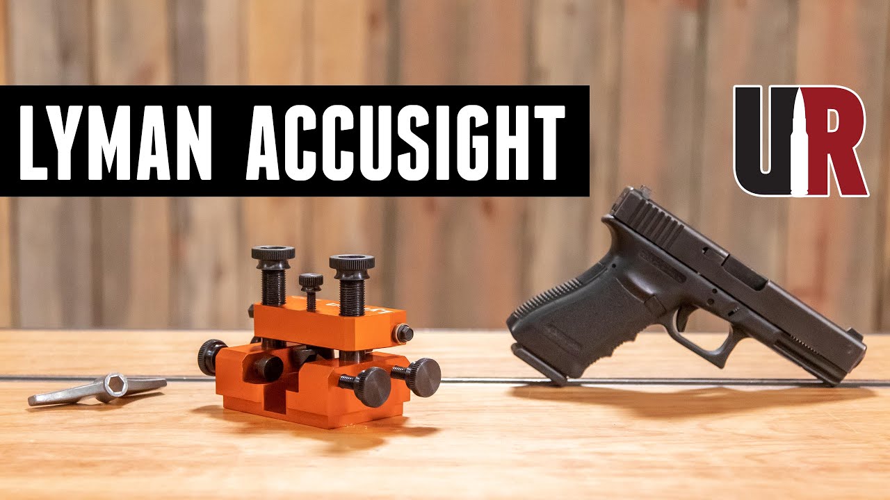 Hands-On: Lyman AccuSight Handgun Sight Alignment Tool
