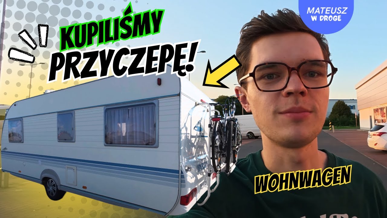 Kupiliśmy Przyczepę Kempingową - Vlog #1
