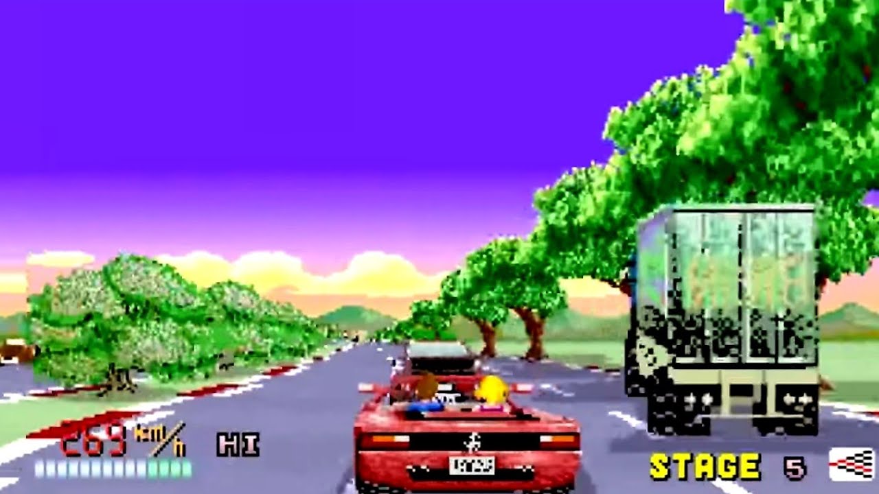 Sega Ages: OutRun (Saturn) Playthrough - NintendoComplete