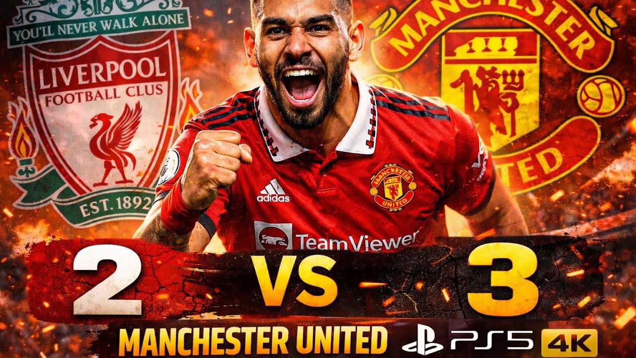 FC26 LIVERPOOL VS MANCHESTER UNITED GAMEPLAY PS5 4K