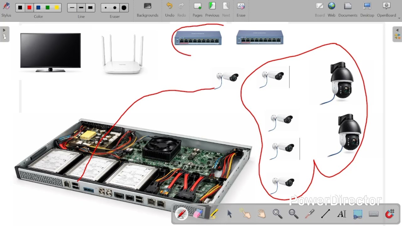 CCTV cameras installation full topoly