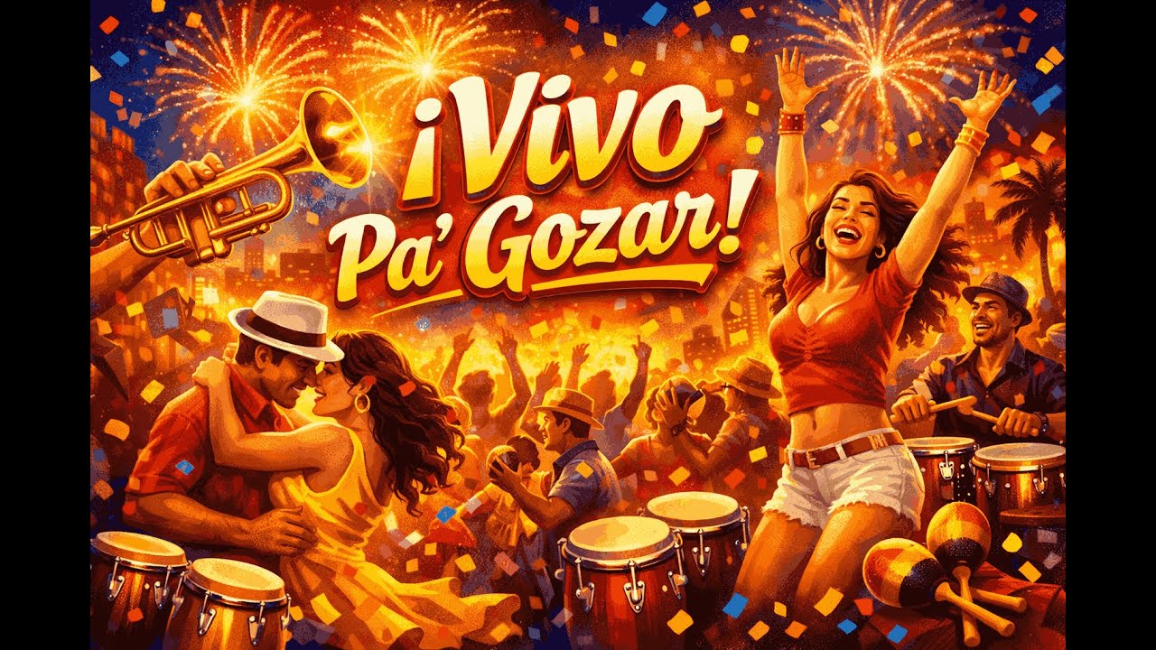 Vivir con sabor ft - ¡Vivo Pa' Gozar! (Official Video)