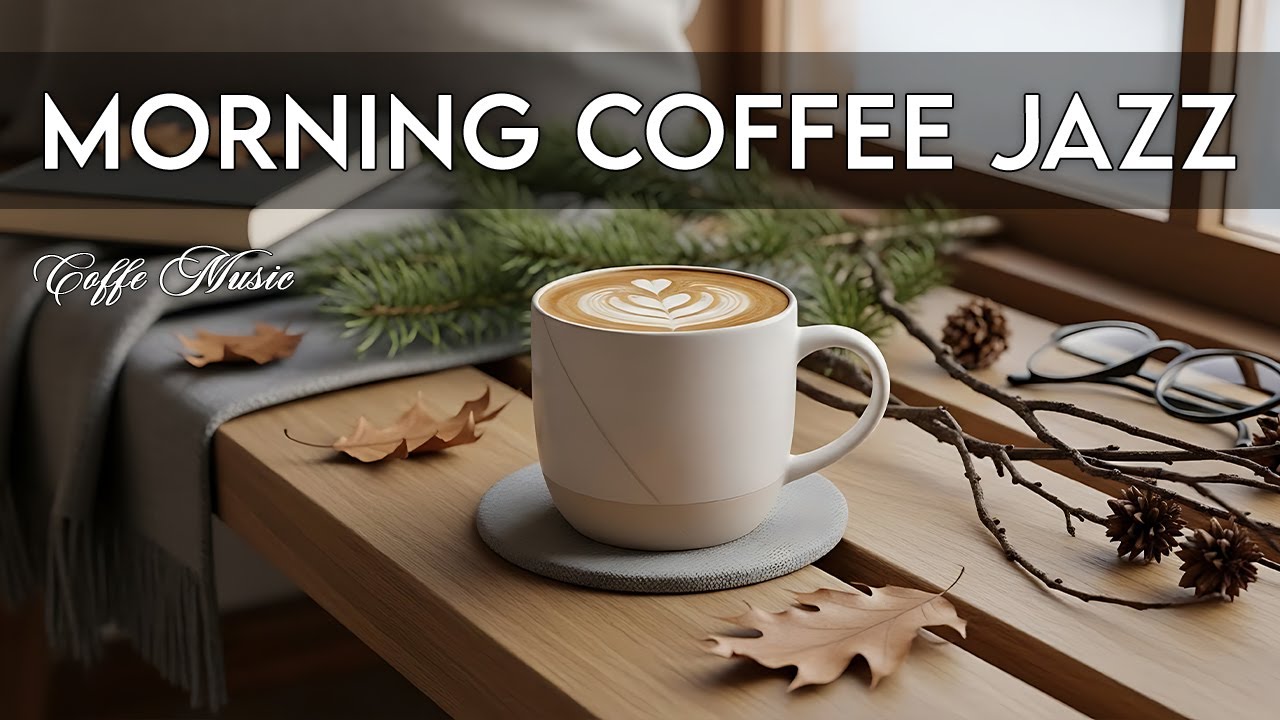 Morning Coffee Jazz ☕ Soft Jazz Piano & Relaxing Cafe Vibes for Work, Study and Flow 🎶