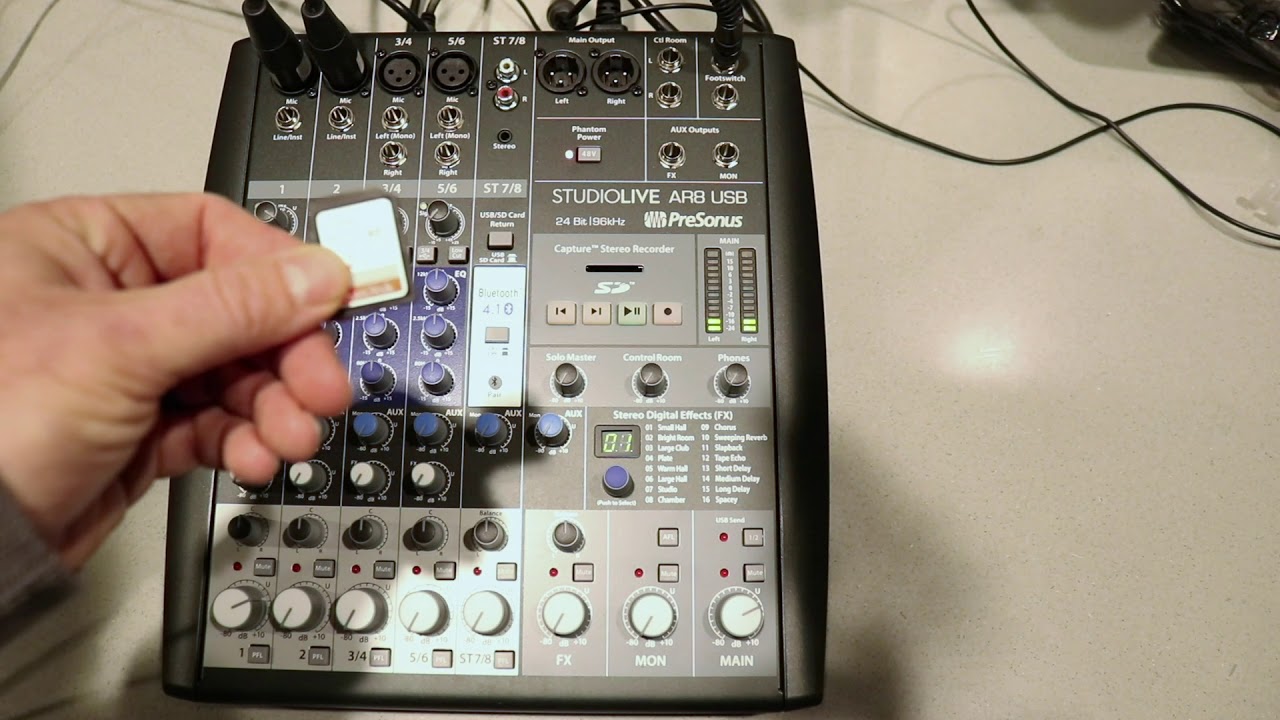 Presonus AR8 WHRT Tutorial