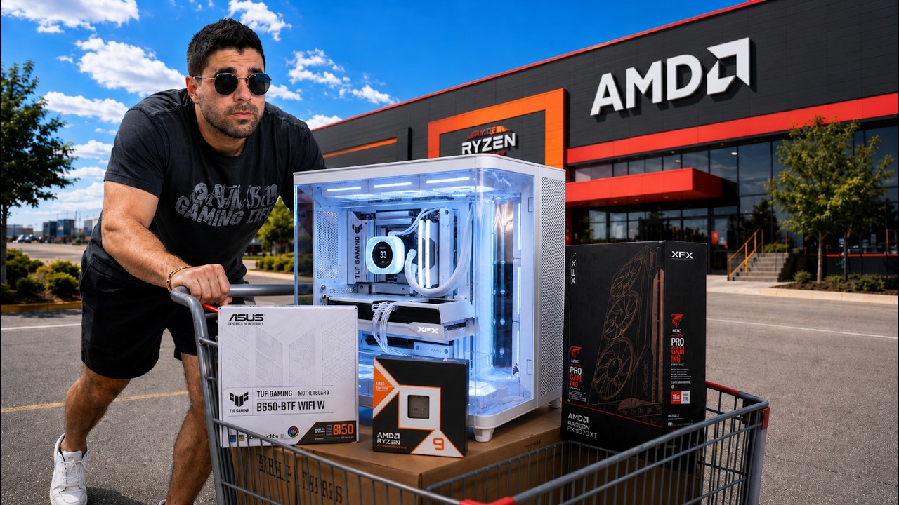 Я собрал ТОПОВЫЙ игровой ПК на AMD!