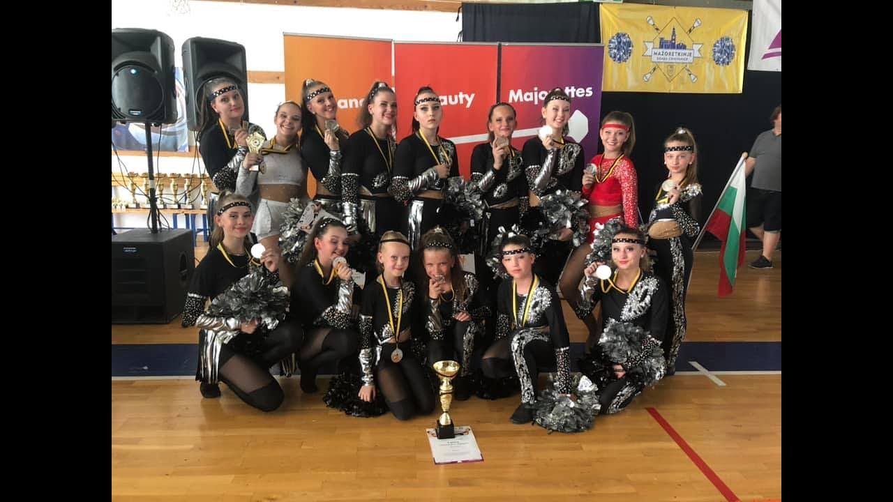 MICHELLE Karviná - Juniorky pom-pom - Vícemistryně Evropy, II.vícemistryně ČR 2019