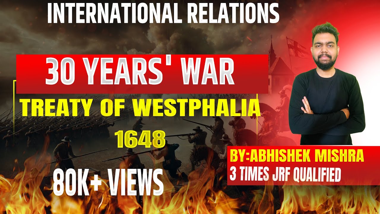 THIRTY YEARS WAR IN HINDI|| TREATY OF WESTPHALIA IN HINDI || TREATY OF WESTPHALIA-1648||30 YEARS WAR