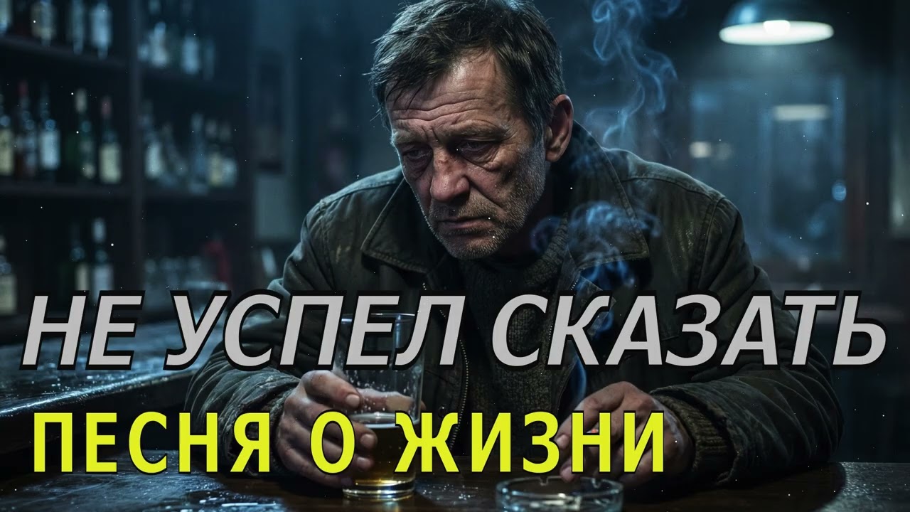 Я НЕ УСПЕЛ СКАЗАТЬ. Шансон. #душевные песни #русский шансон #песня под гитару #песня о любви
