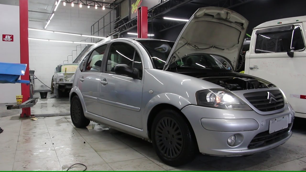 CITROEN C3 - LIMPEZA PROFISSIONAL DE MOTOR E BANHO GERAL #02 | VLOG #97