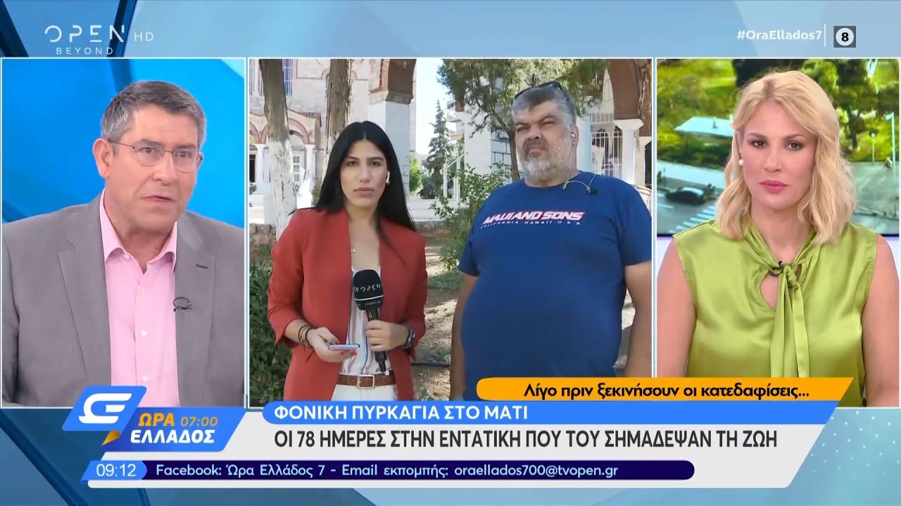 Νέο πολεοδομικό σχέδιο για το Μάτι, 2 χρόνια μετά την πυρκαγιά - Ώρα Ελλάδος 07:00 17/6/20 | OPEN TV