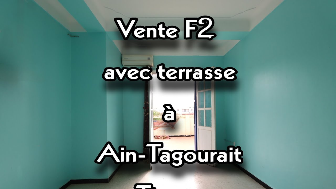 ⛔ Vendu ⛔ F2 avec Terrasse à Ain-Tagourait Tipaza à vendre 🩵 شقة + سطح للبيع ببلدية عين تاڨورايت