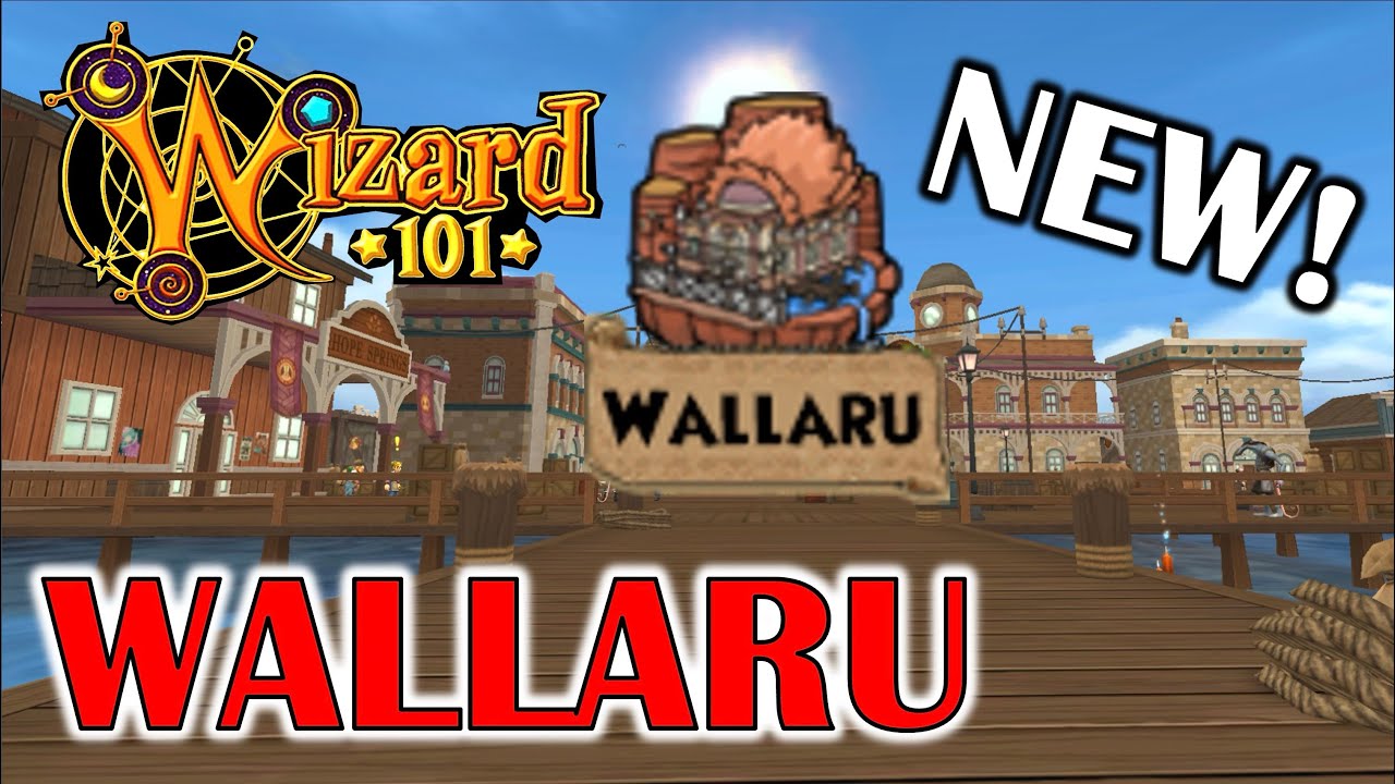 Wizard101 - First Look At WALLARU! (Wallaru Preview)