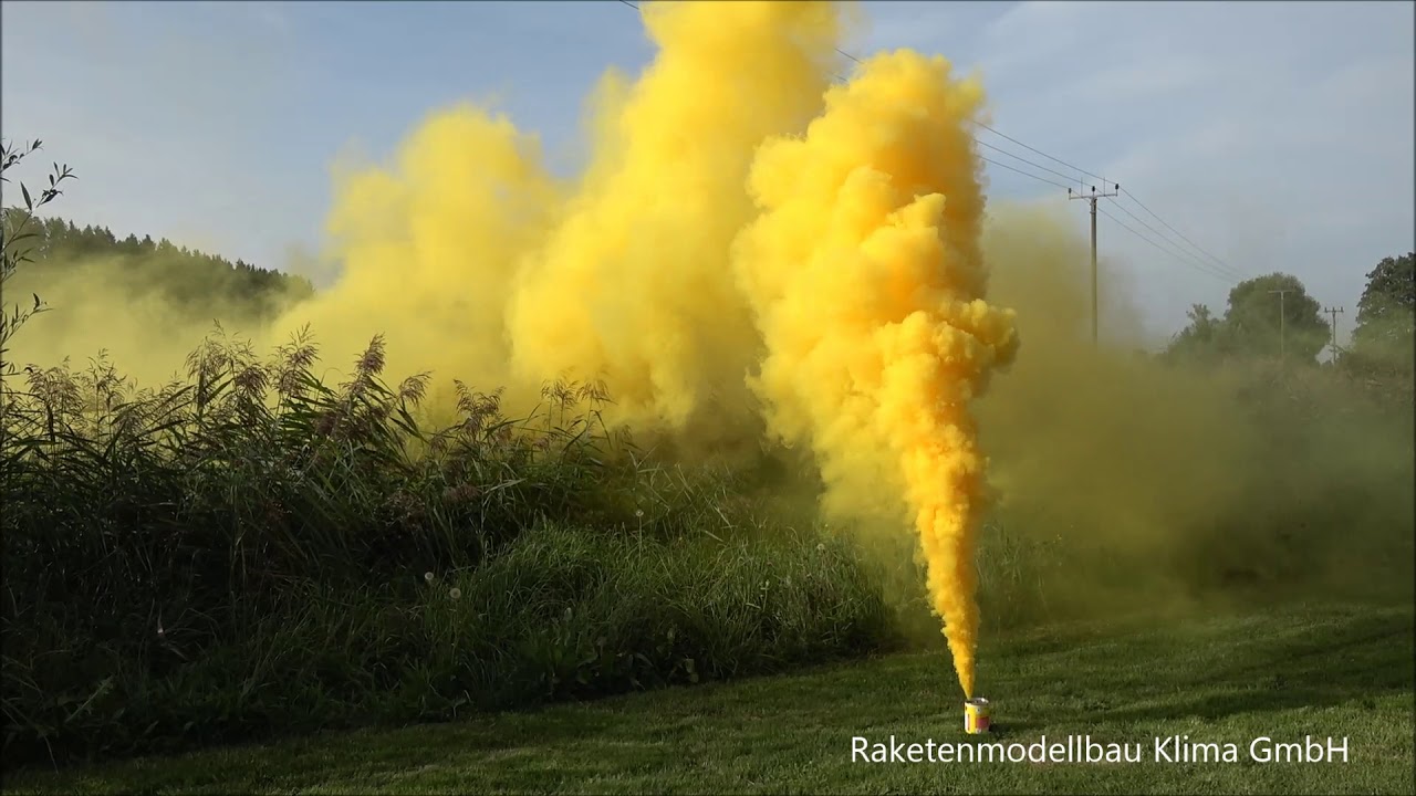 Smoke Generator Mr. Smoke 4 Yellow