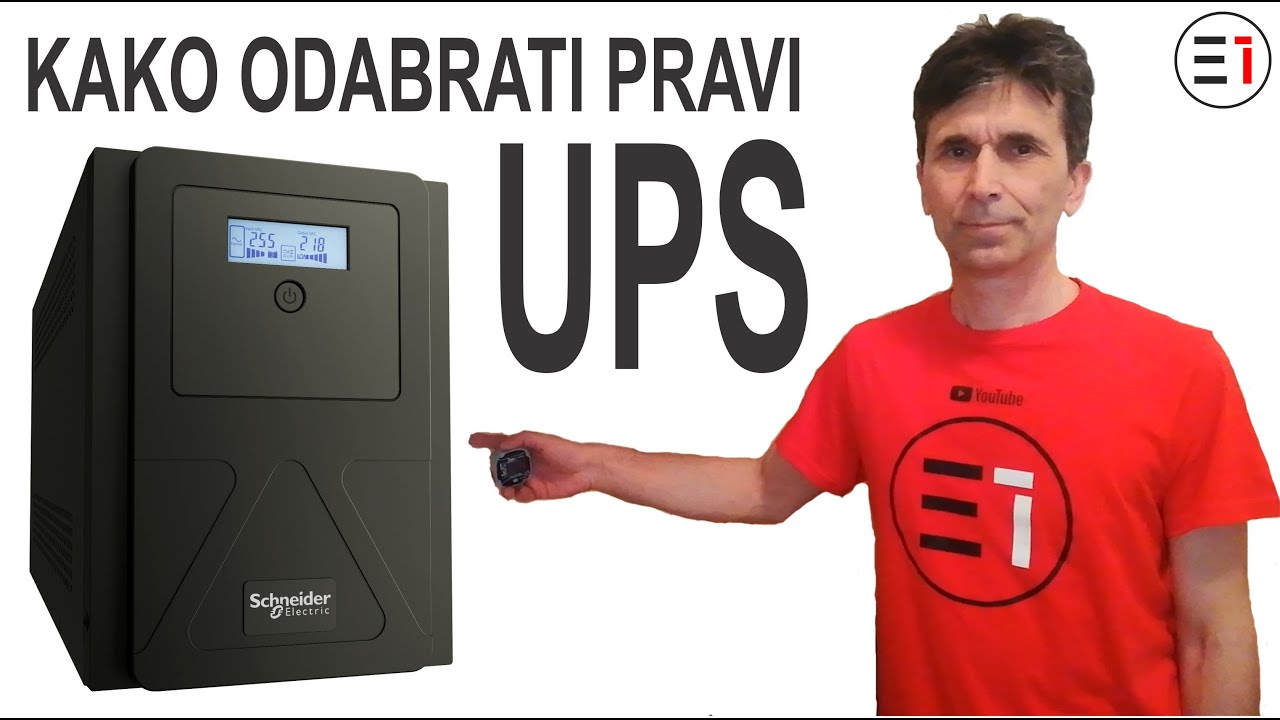 Kako odabrati odgovarajuci UPS | Easy UPS serije SMVS, Schneider Electric