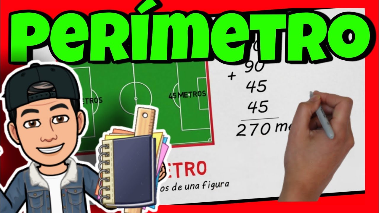 ✔️ Como sacar EL PERIMETRO para ni&ntilde;os de PRIMARIA