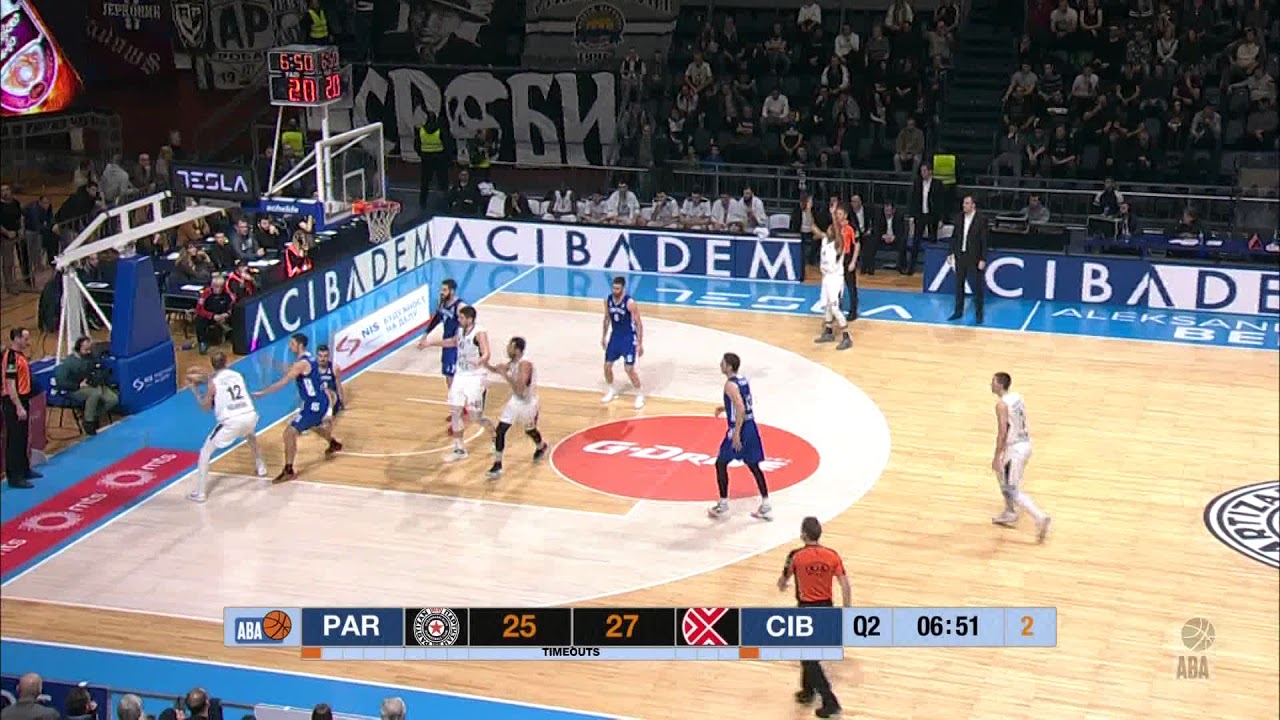 Novica Veličković is the MVP of Round 17 (Partizan NIS - Cibona, 20.1.2018)