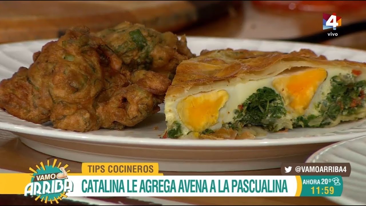 Vamo Arriba -  Pascualina y buñuelos de acelga