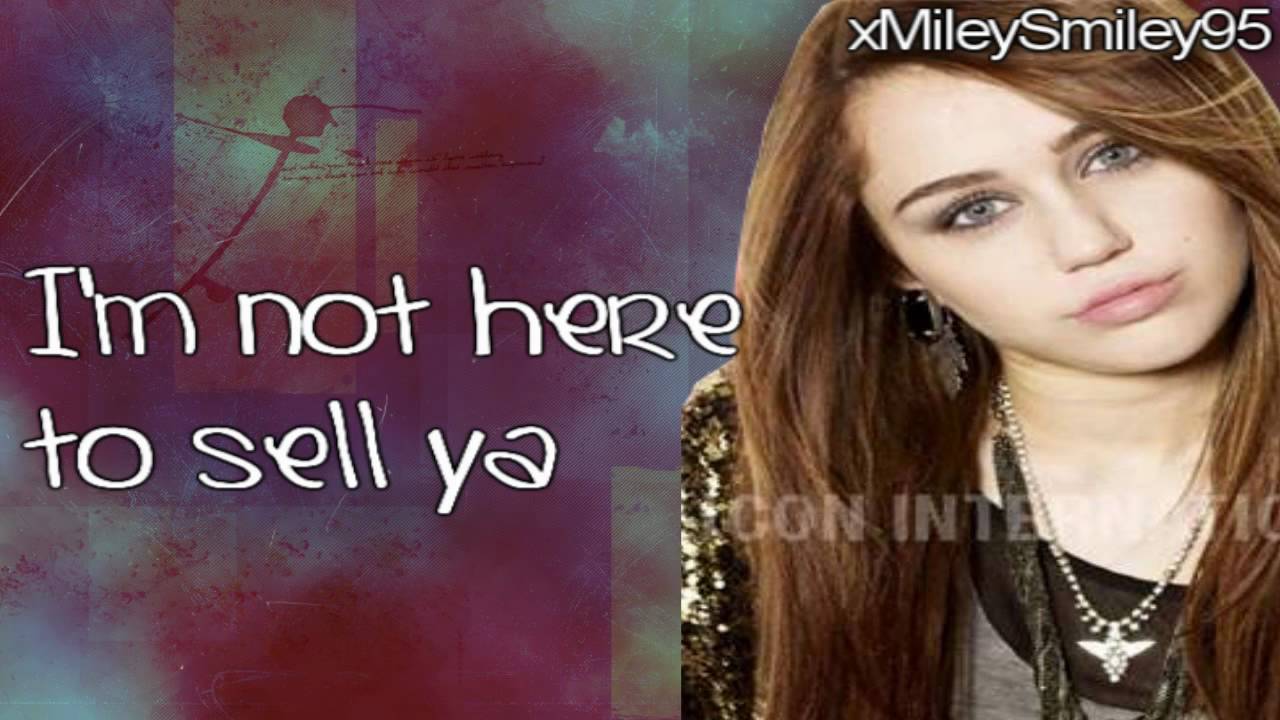 Miley Cyrus - Can't Be Tamed (with lyrics) HD