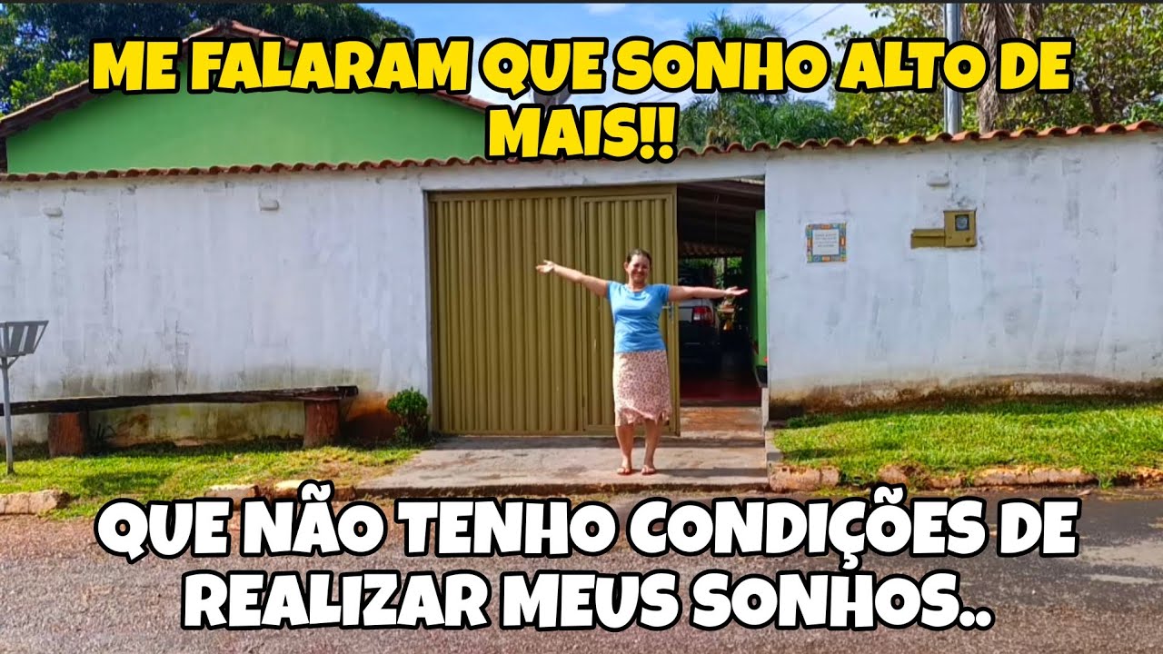 O POVO : SE NÃO TEM CONDIÇÕES NÃO FALA DOS SEUS SONHOS! VOCÊ SONHA MUITO ALTO...
