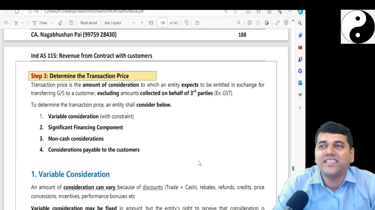 Ind AS 115 (Part 2) - Revenue Recognition