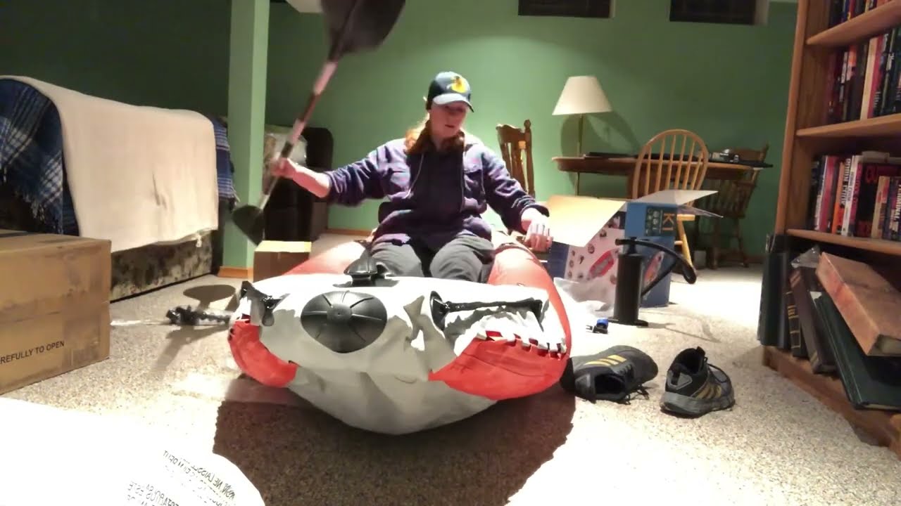 Unboxing the Intex Excursion Pro K1 for fishing