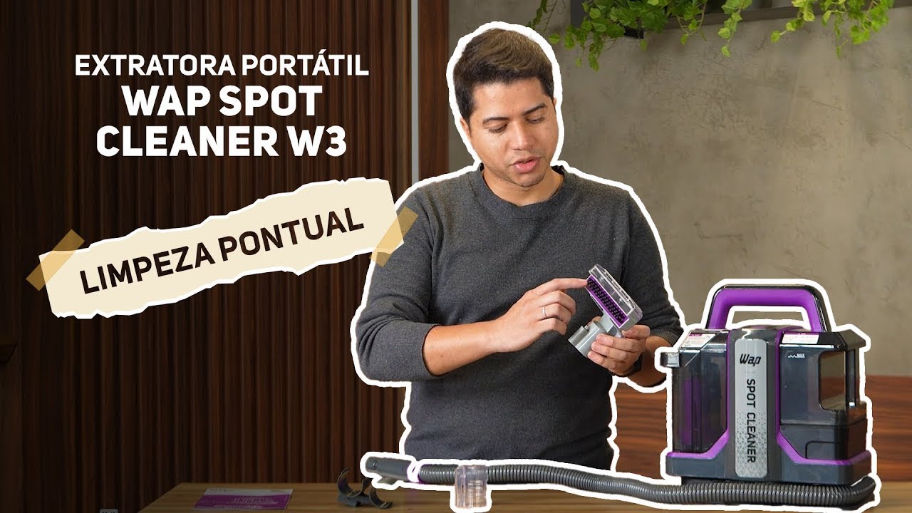 Veja como utilizar a Extratora Portátil WAP SPOT CLEANER W3 | Academy