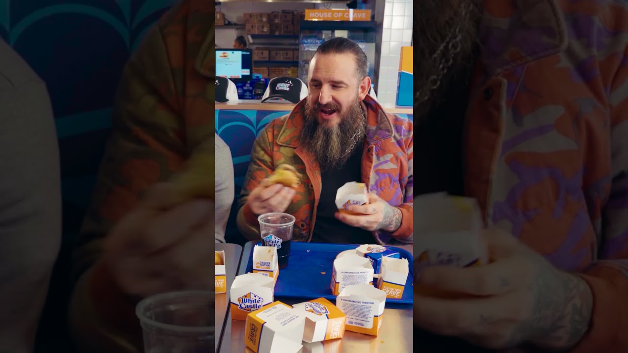 King Schratz and Brody King Try White Castle's AEW Bacon Brawl