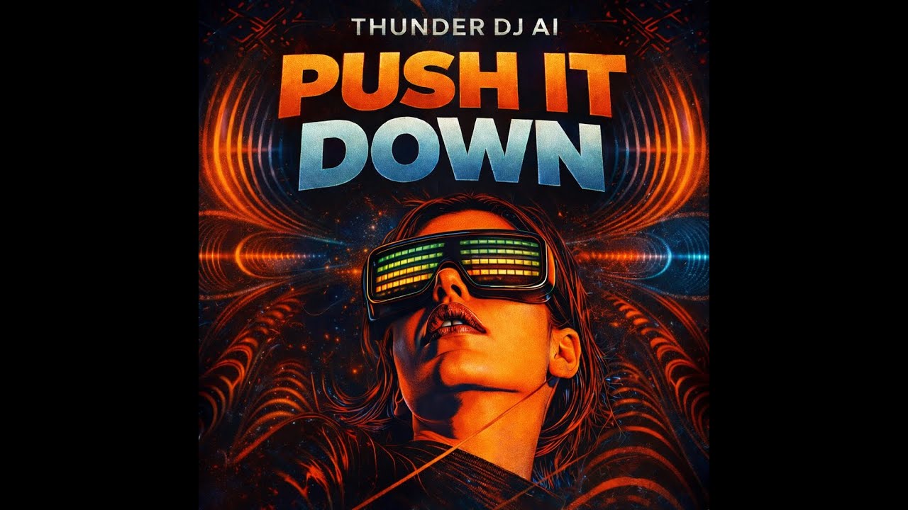 Push it down (Visualizer) #ThunderDJAI #MinimalHouse #Underground #TechnoTool #clubmusic