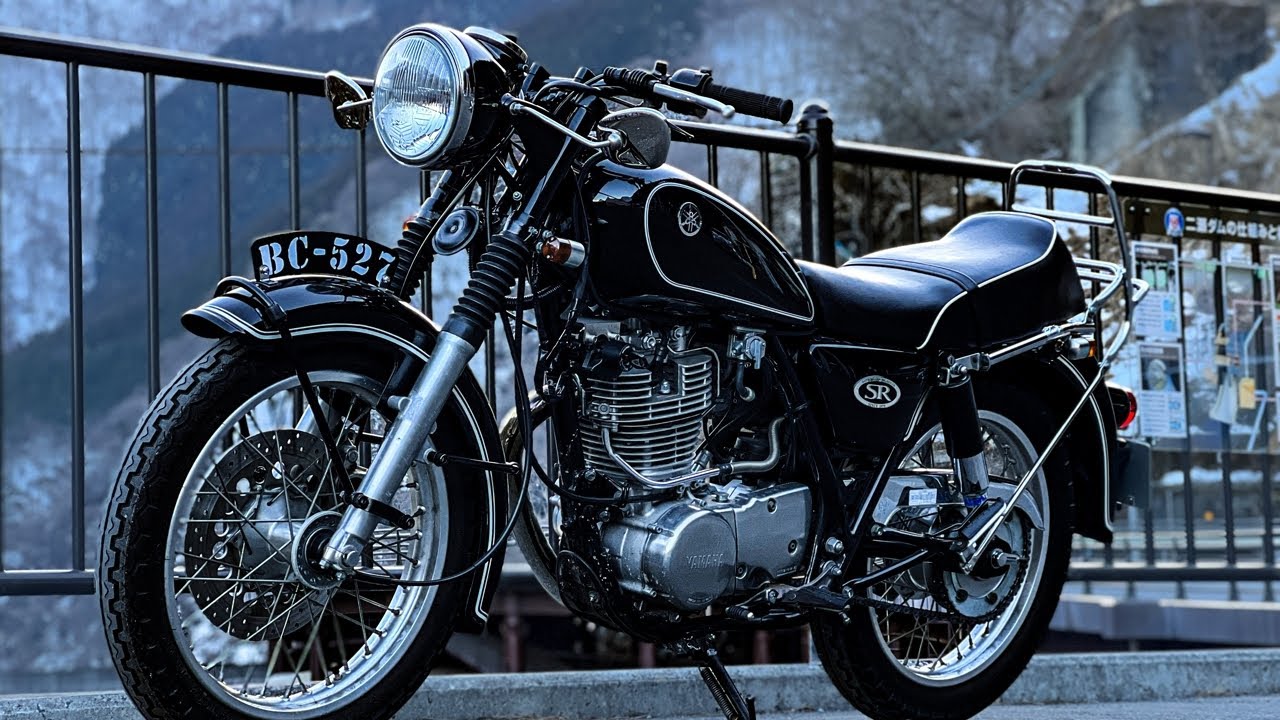 【納車】カスタムしたSR400でバイク旅【4K】