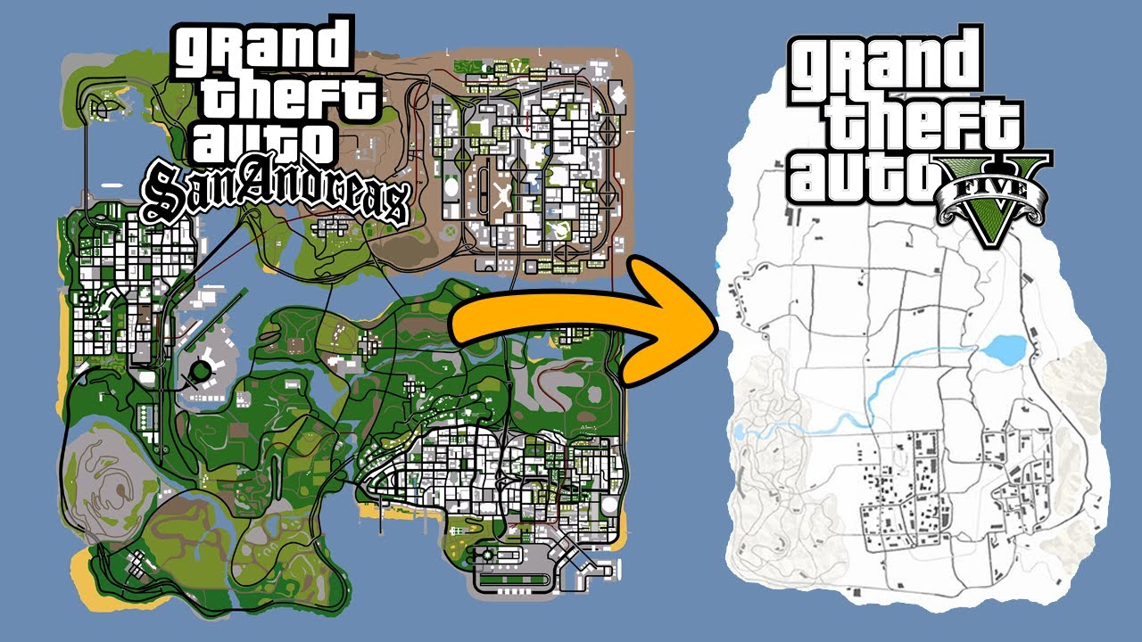 GTA SAN ANDREAS 'DAN GTA 5 NORTH YANKTON 'A GİTMEK ! YENİ GİZLİ HARİTA